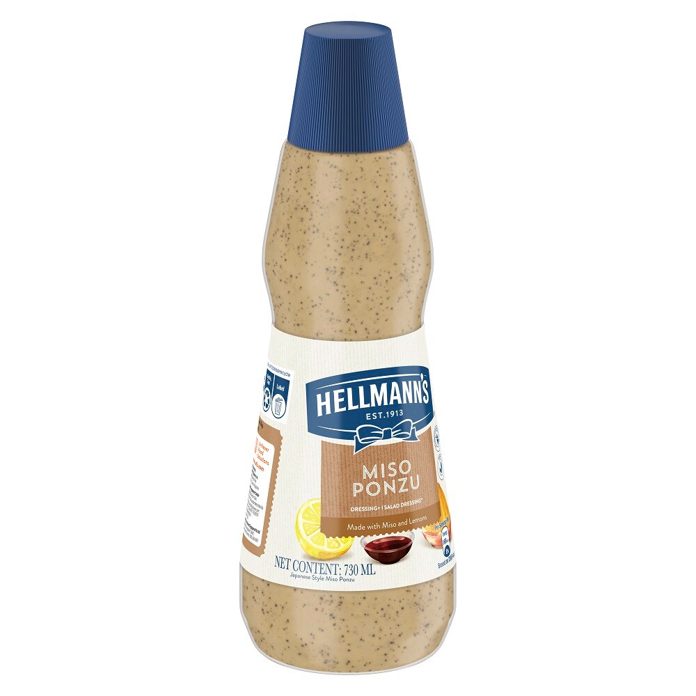 Hellmann’s Miso Ponzu Dressing - Explore exciting and unique flavours with Hellmann’s dressings.